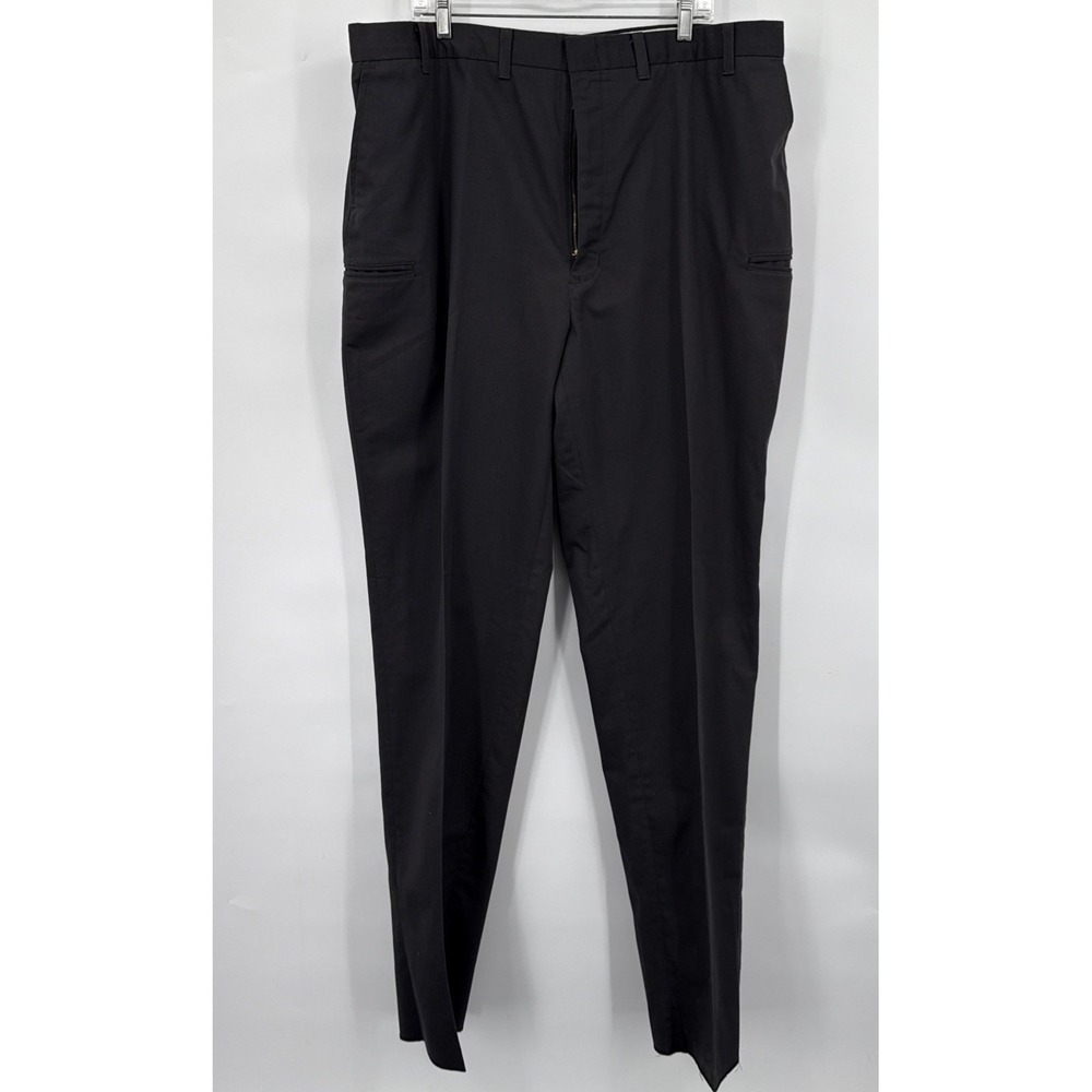 NWOT Men's Riverside Twill Dark Grey Work Pants 48 Waist Unhemmed Extra Pockets